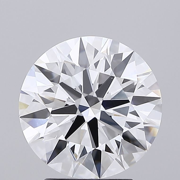 3.17 Carat Round Shape Lab Grown Diamond