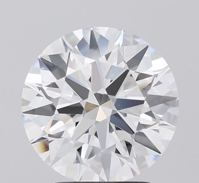 2.55 Carat Round Shape Lab Grown Diamond