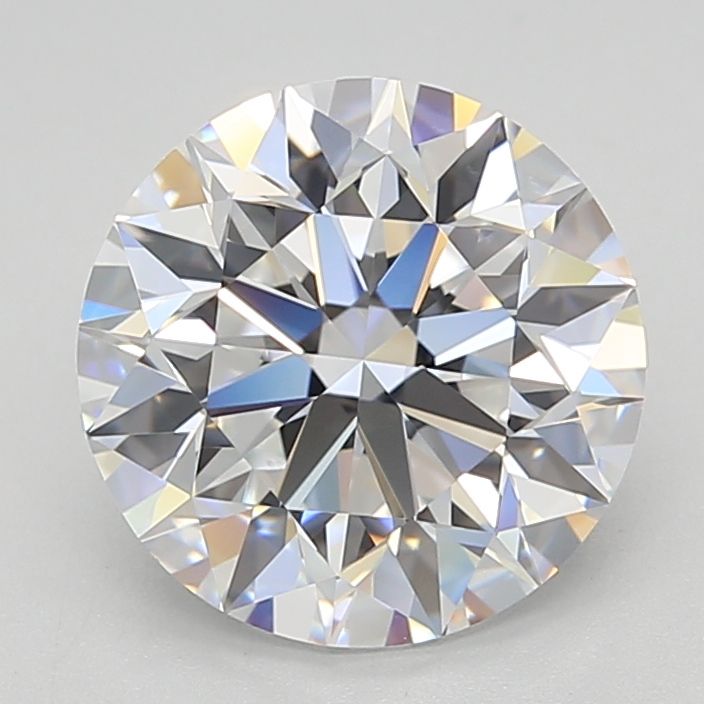 2.92 Carat Round Shape Lab Grown Diamond