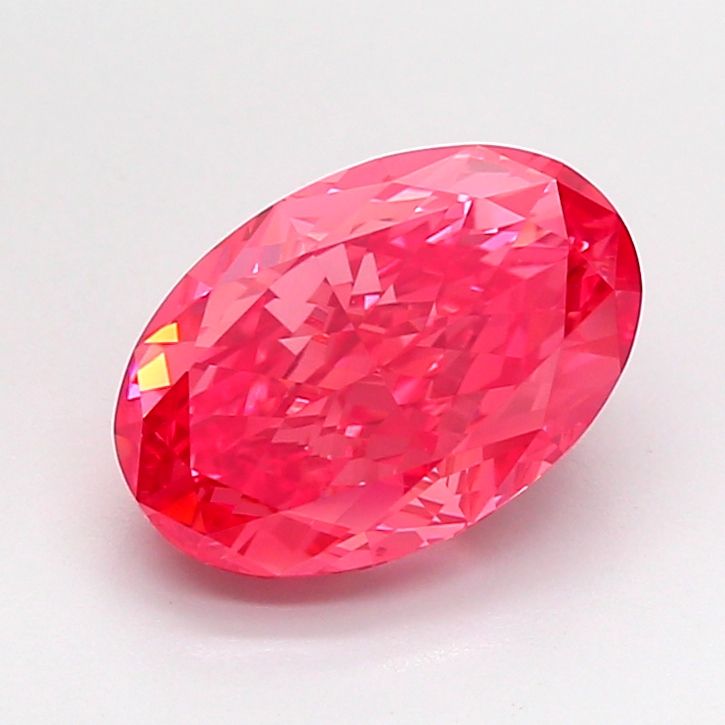 3.08 Carat Oval Shape Lab Grown Diamond