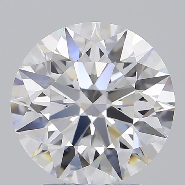 2.55 Carat Round Shape Lab Grown Diamond