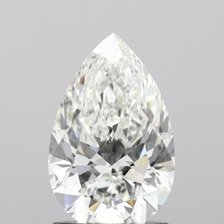 1.58 Carat Pear Shape Lab Grown Diamond