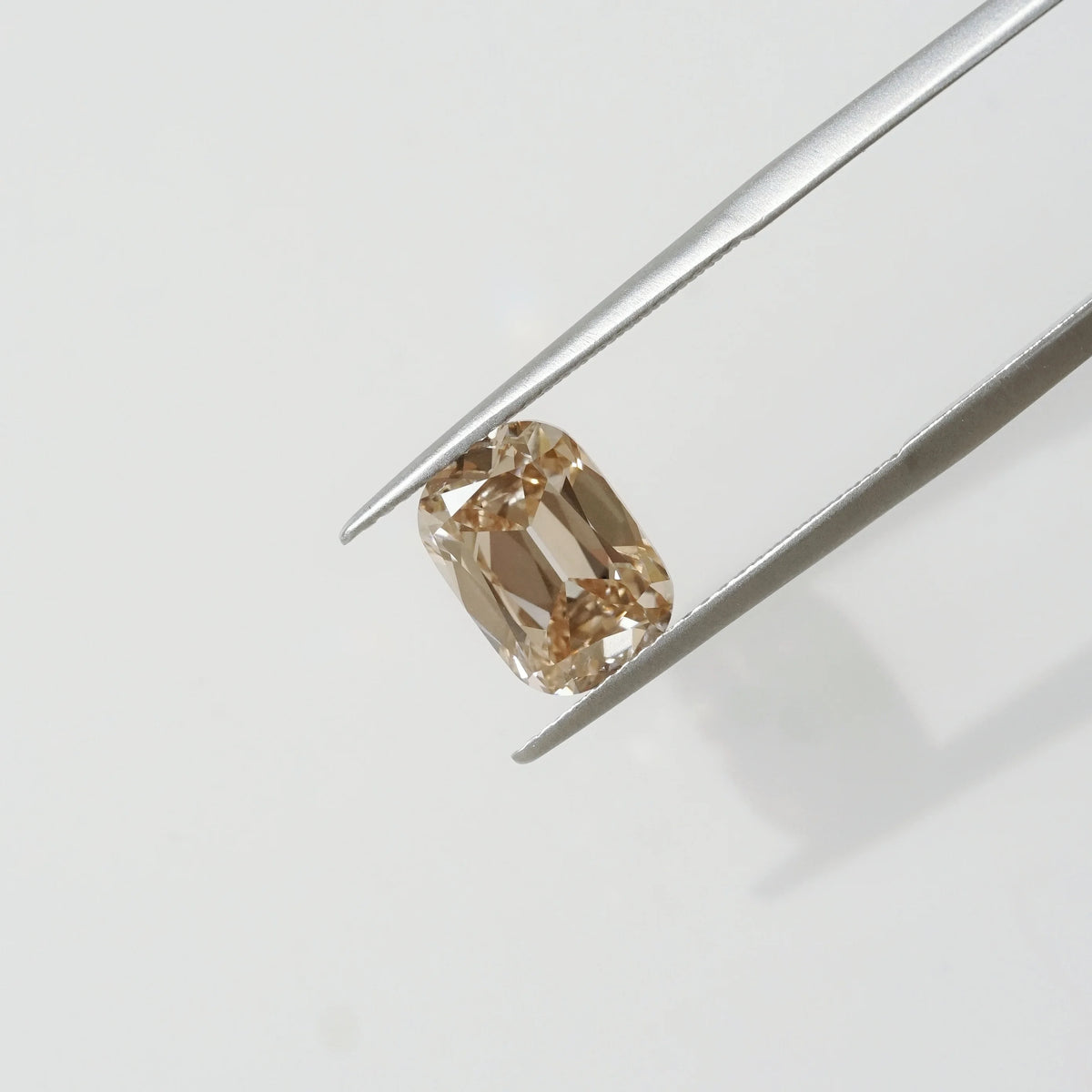 3.094ct In-Stock Elongated Cushion Old Mine Cut Champagne Brown Lab-Grown Diamond (IGI Report in Progress)