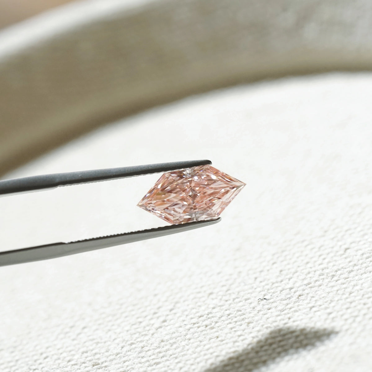 2.04ct In-Stock Dutch Marquise Pink Lab-Grown Diamond (with IGI Report)