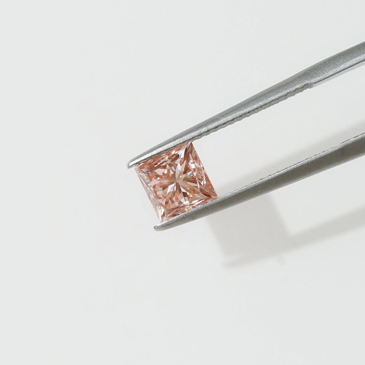 1.55ct In-Stock Princess Cut Pink Lab-Grown Diamond (with IGI Report)