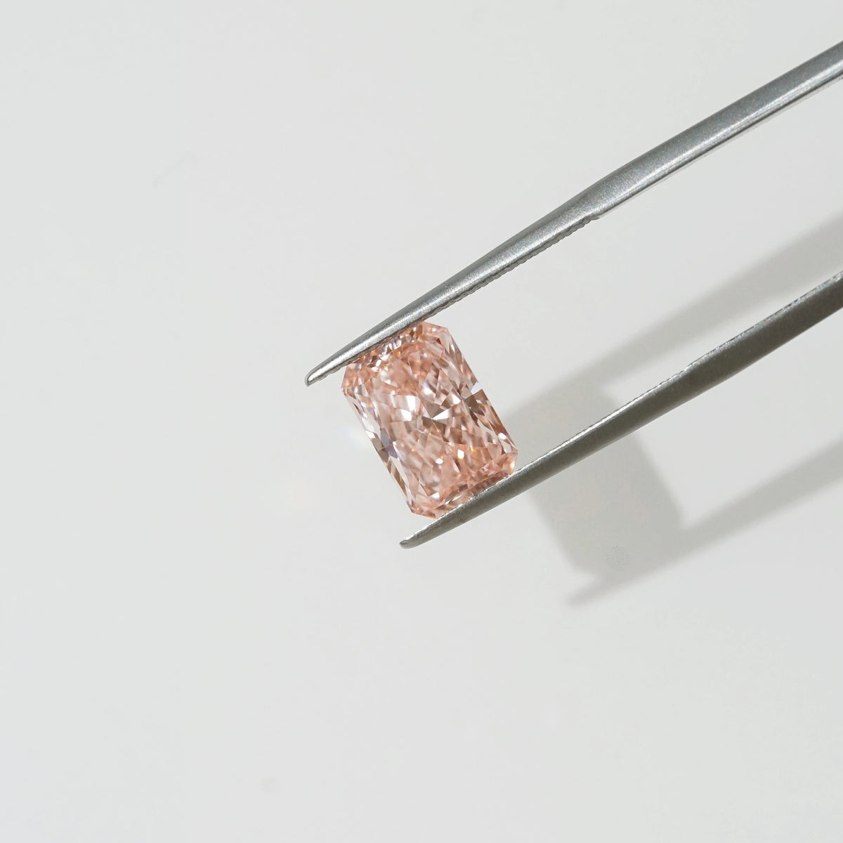 2.88ct In-Stock Radiant Cut Pink Lab-Grown Diamond (with IGI Report)