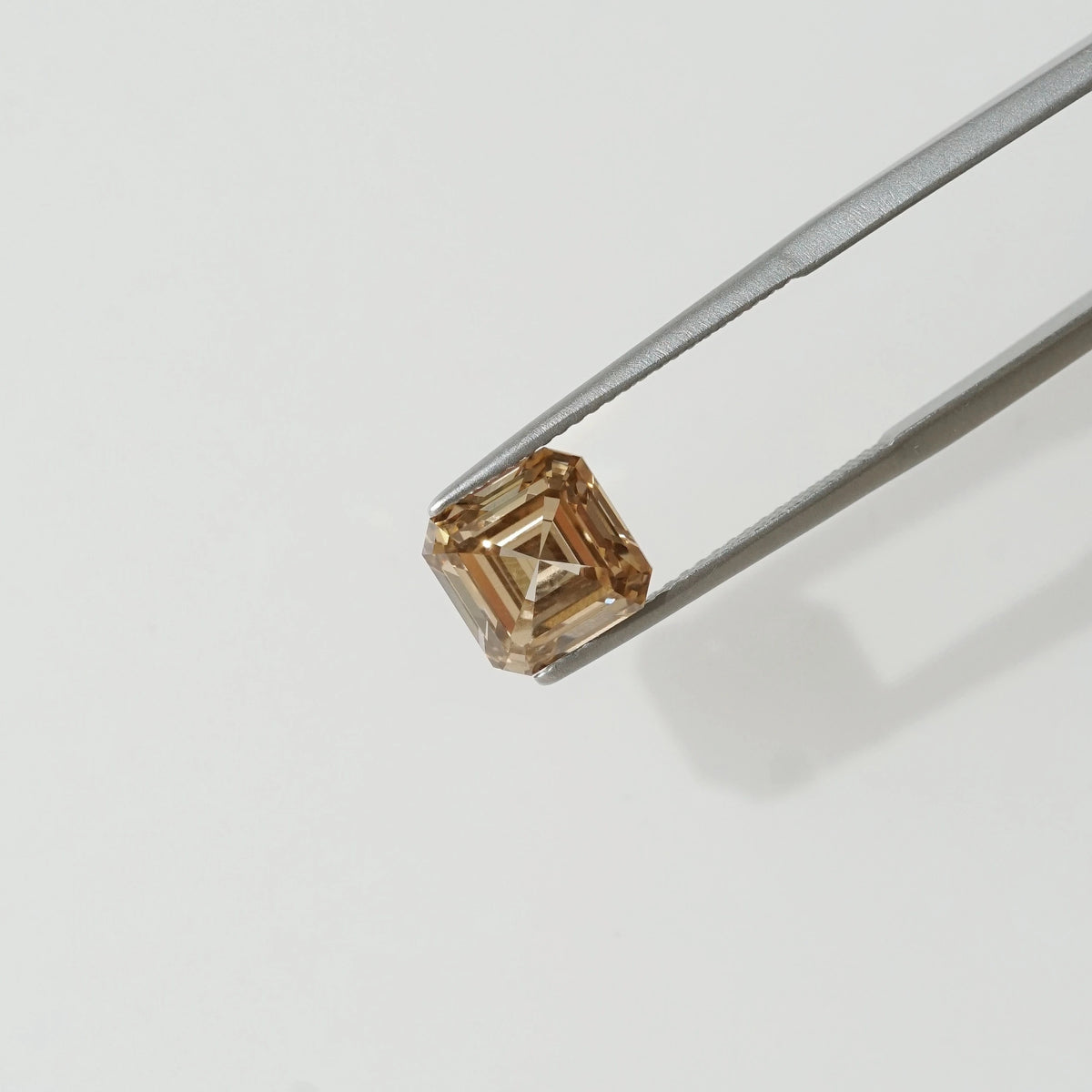 3.62ct In-Stock Asscher Cut Whisky Brown Lab-Grown Diamond (IGI Report in Progress)