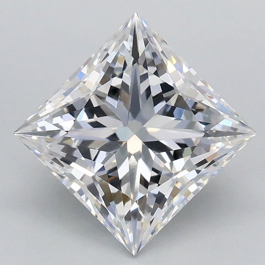 2.07 Carat Princess Shape Lab Grown Diamond