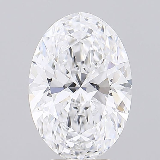 3.05 Carat Oval Shape Lab Grown Diamond