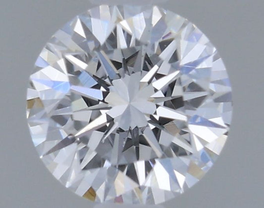 0.26 Carat Round Shape Lab Grown Diamond