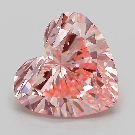 3.84 Carat Heart Shape Lab Grown Diamond
