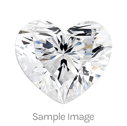 0.91 Carat Heart Shape Lab Grown Diamond