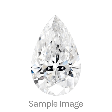 0.97 Carat Pear Shape Lab Grown Diamond