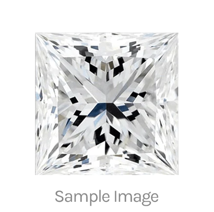 1.85 Carat Princess Shape Lab Grown Diamond