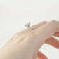 GISELLE - Lab-Grown Diamond / Gemstone Ring Setting | 6-prongs Crossover Pavé Band (18K Gold / Platinum) - TM0336