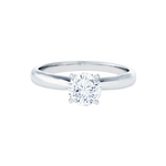 少量/無碎鑽, 直線, 香港 品牌結婚對戒 BEAU – CD0014GD