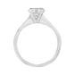 少量/無碎鑽, 直線, 香港 品牌結婚對戒 EVA – CD0015