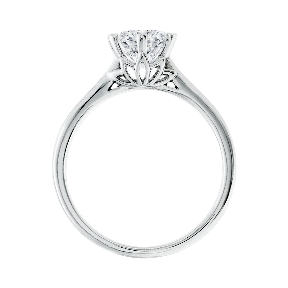 少量/無碎鑽, 直線, 香港 品牌結婚對戒 ERANTHE – GD0040