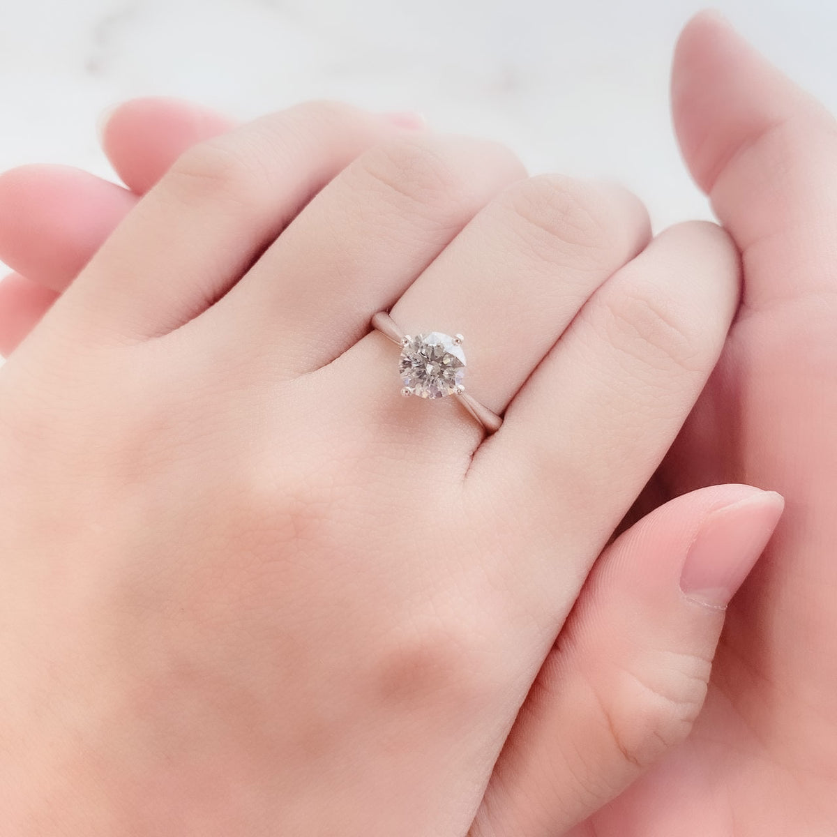 少量/無碎鑽, 直線, 香港 品牌結婚對戒 ANDREE – GD0051C