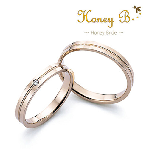 Honey B, 日本 品牌結婚對戒 BHB15-16
