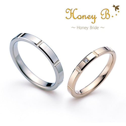 Honey B, 日本 品牌結婚對戒 BHB03-04