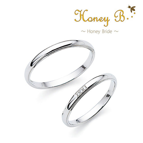 Honey B, 日本 品牌結婚對戒 BHB17-18