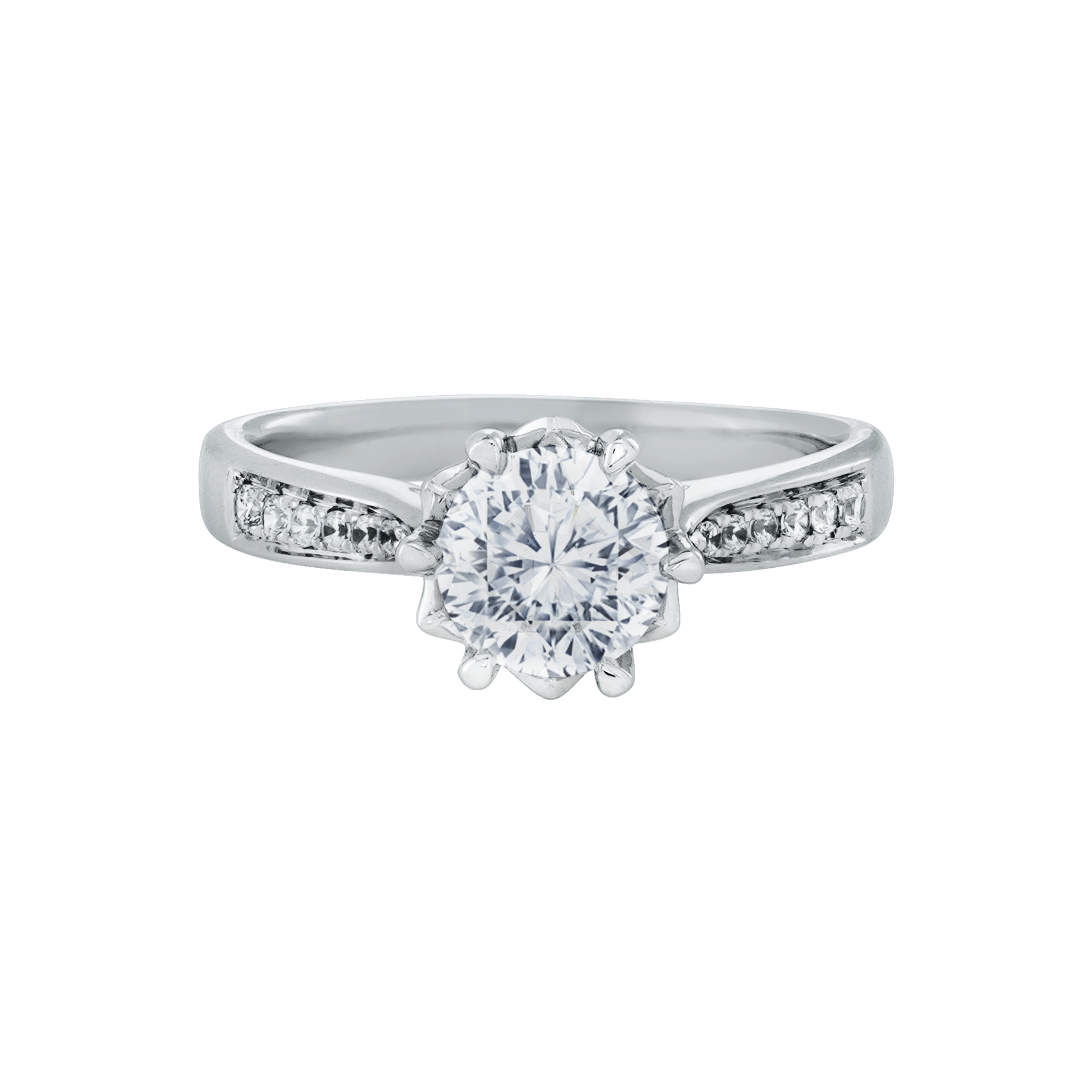 放大, 有碎鑽, 直線, 香港 品牌結婚對戒 ERIANTHE – KLR0051