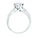 放大, 有碎鑽, 直線, 香港 品牌結婚對戒 ERIANTHE – KLR0051