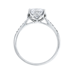 放大, 有碎鑽, 直線, 香港 品牌結婚對戒 EVANTHE – KLR0113