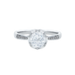 放大, 有碎鑽, 直線, 香港 品牌結婚對戒 EVANTHE – KLR0113