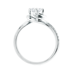 放大, 有碎鑽, 香港 品牌結婚對戒 BLOSSOM – KLR0114