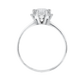 有碎鑽, 直線, 香港 品牌結婚對戒 AVIVA – KLR0124