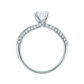 曲線, 有碎鑽, 香港 品牌結婚對戒 CHAYA – KLR0299