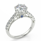 有碎鑽, 直線, 香港 品牌結婚對戒 EUNICE – TMRR0238I