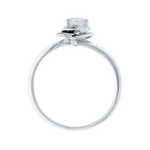 少量/無碎鑽, 放大, 曲線, 香港 品牌結婚對戒 ROSALIND – SGJ0557