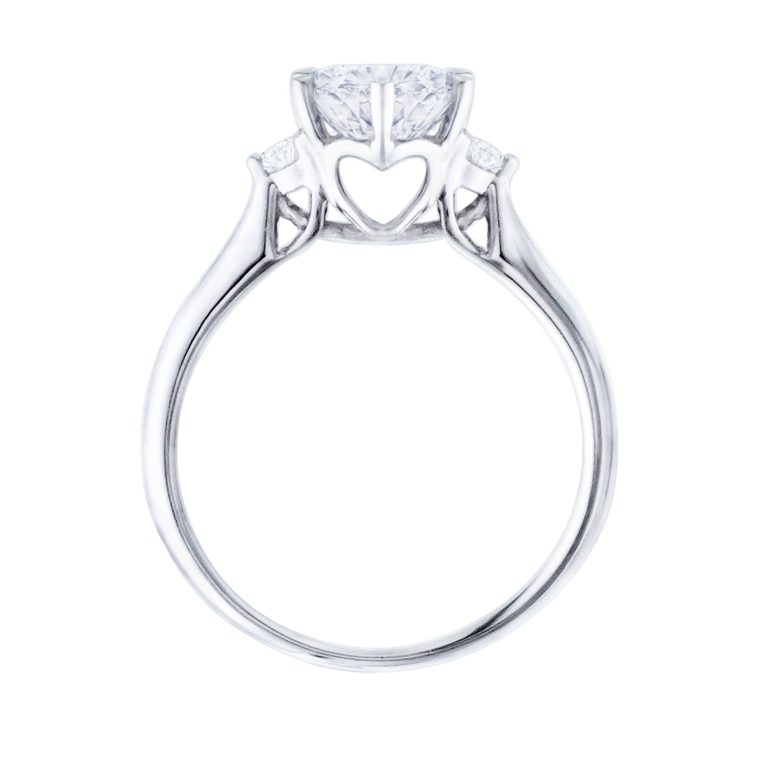 少量/無碎鑽, 直線, 香港 品牌結婚對戒 VENUS – SGK1082H
