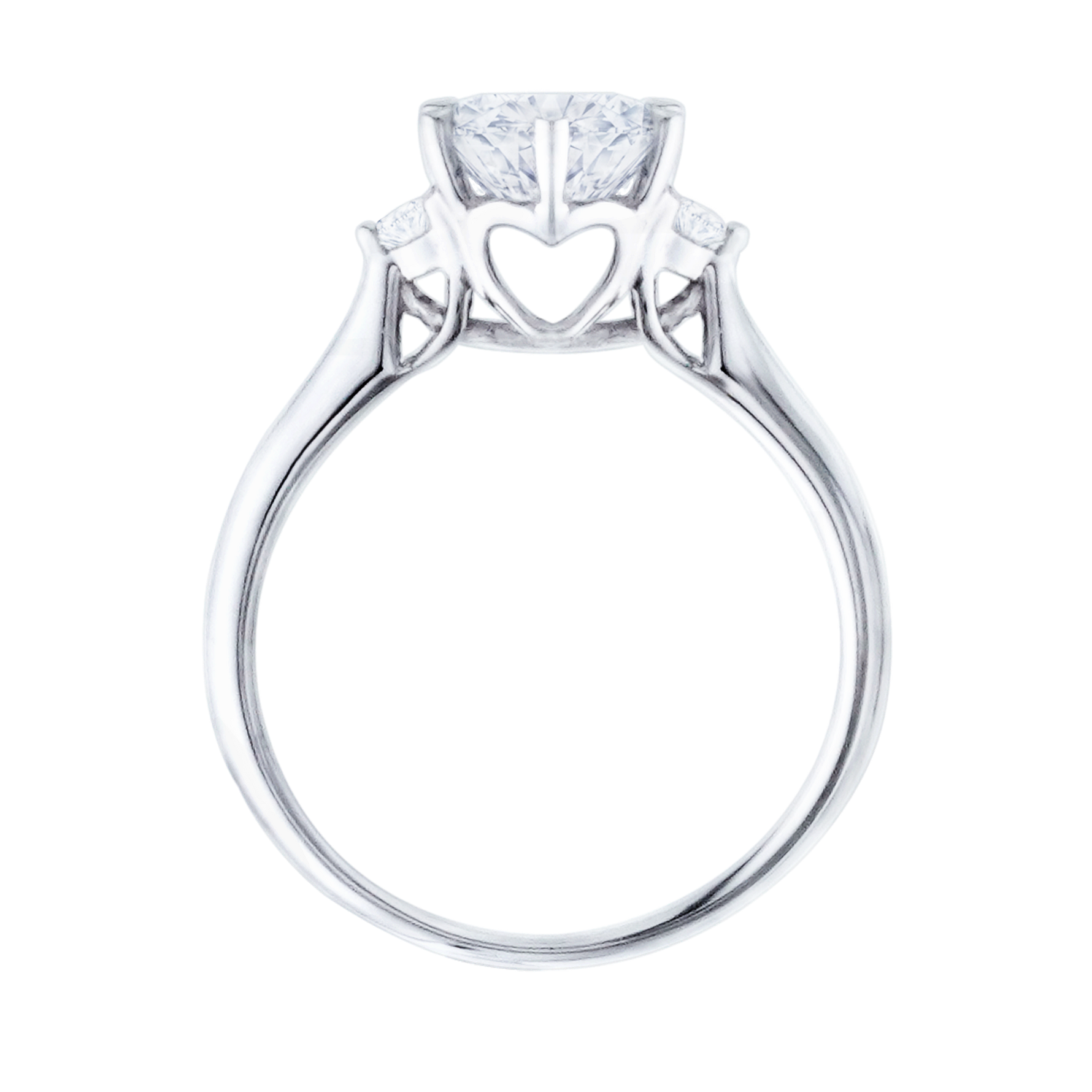 少量/無碎鑽, 直線, 香港 品牌結婚對戒 VENUS – SGK1082H