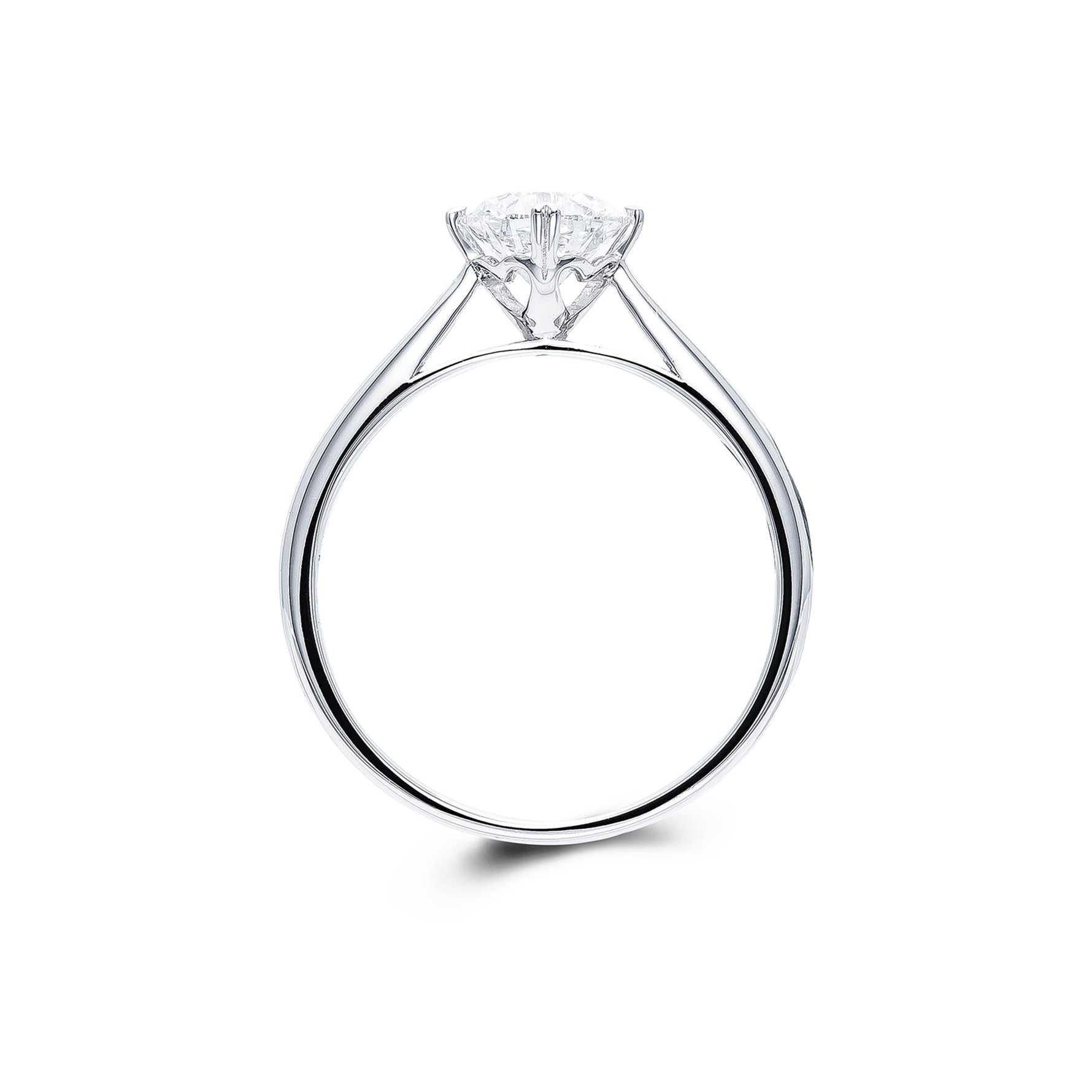 少量/無碎鑽, 直線, 香港 品牌結婚對戒 EROS – TM0057