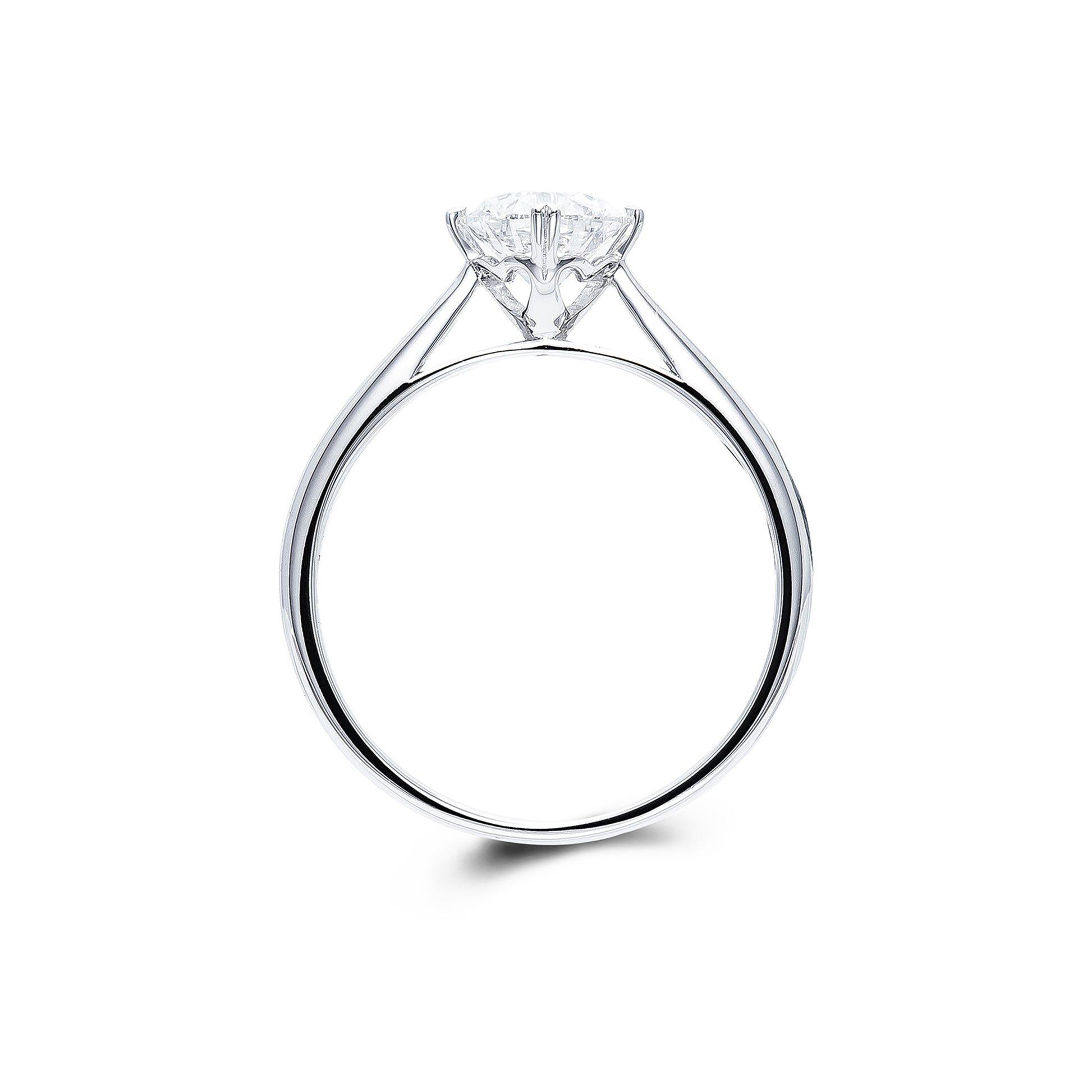 少量/無碎鑽, 直線, 香港 品牌結婚對戒 EROS – TM0057