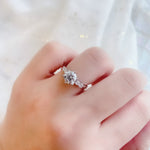 有碎鑽, 直線, 香港 品牌結婚對戒 RITA – TM0104