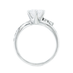有碎鑽, 直線, 香港 品牌結婚對戒 DULCEE – TM0105