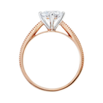 少量/無碎鑽, 直線, 香港 品牌結婚對戒 CARYS – TM0135