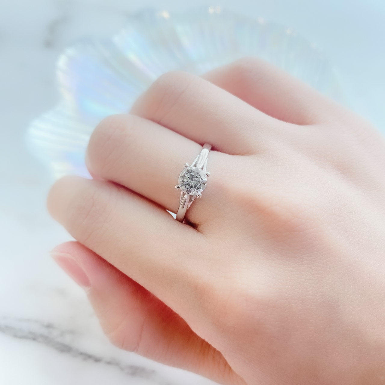 少量/無碎鑽, 直線, 香港 品牌結婚對戒 NORMA – TM0808