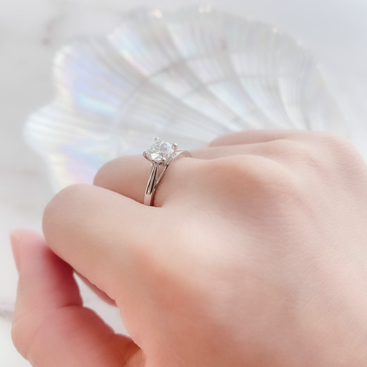 少量/無碎鑽, 直線, 香港 品牌結婚對戒 NORMA – TM0808