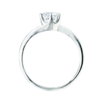 少量/無碎鑽, 曲線, 香港 品牌結婚對戒 BEATRICE – TM3020