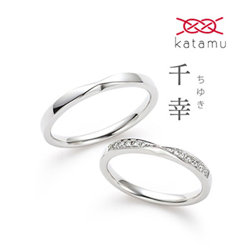 Katamu, 日本 品牌結婚對戒 AKT03-04